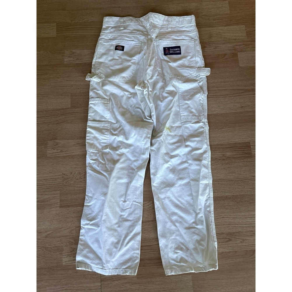 Vtg Dickies Sherwin Williams Painter Pants 32x30 Paint Splatter Distressed